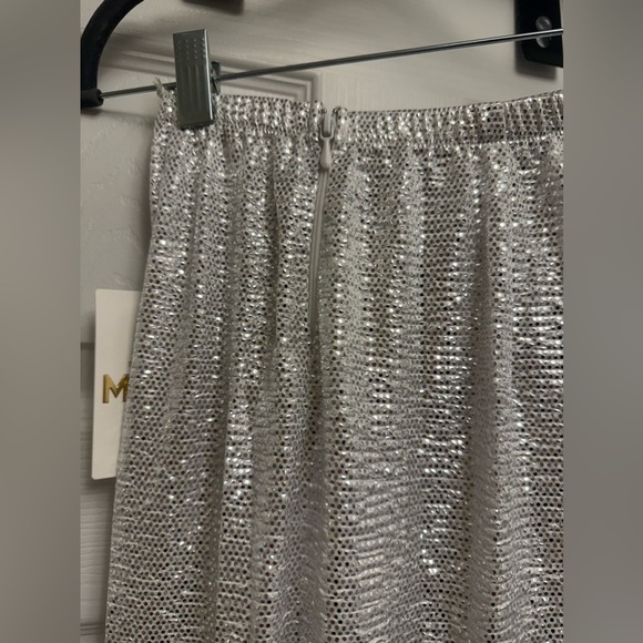 Show Me Your Mumu Women’s Wrap Me Up Skirt White Confetti Size M NWT - Picture 7 of 8